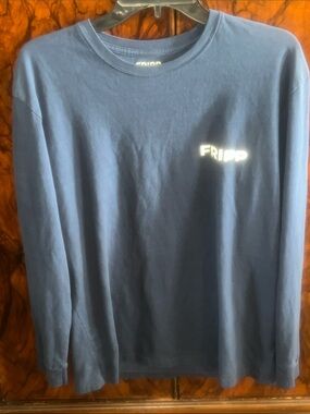 FRIPP Navy Long Sleeve Logo Tee